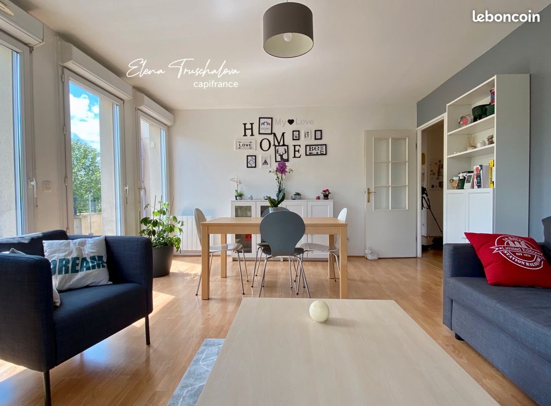 Appartement 3 pièces 63 m² · à Bussy-Saint-Georges · 63 m² · 273 000 €