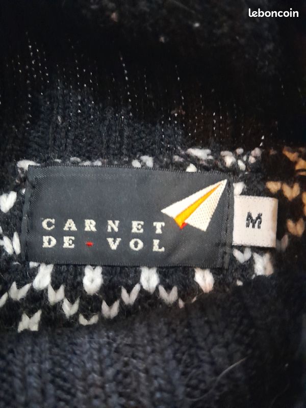 Pull Col Carnet De Vol Pull Pull Col Roulé CARNET DE VOL Vêtements