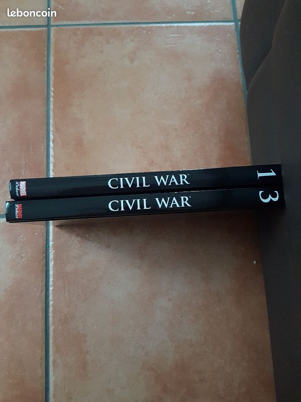 2 albums Marvel Deluxe/Civil war tome 1 et 2 (image 2)