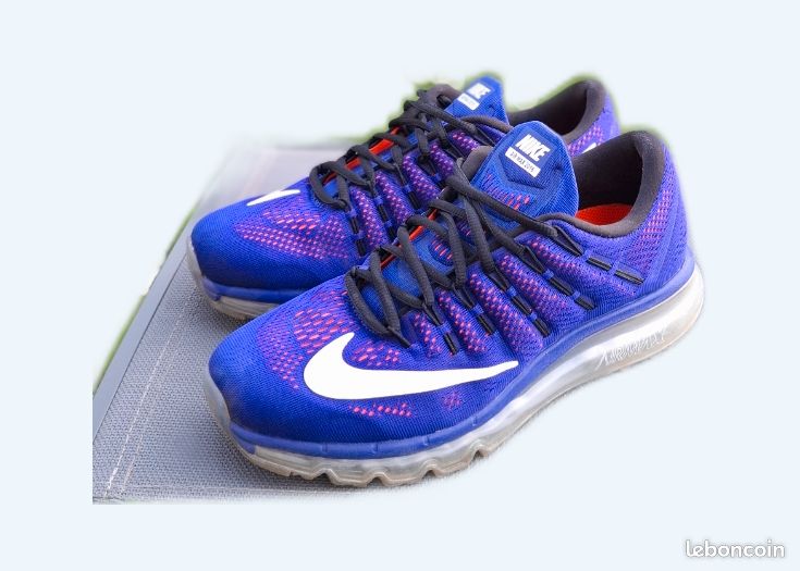 Chaussures Nike Nike Air Max 2016 Bleu Nike Air Max 2016 M 806771