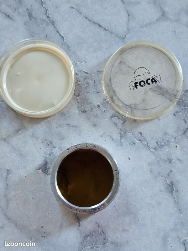 Filtre Jaune ambré Vintage Foca Dyma \times 3,5 avec boîte d'origine (image 4)