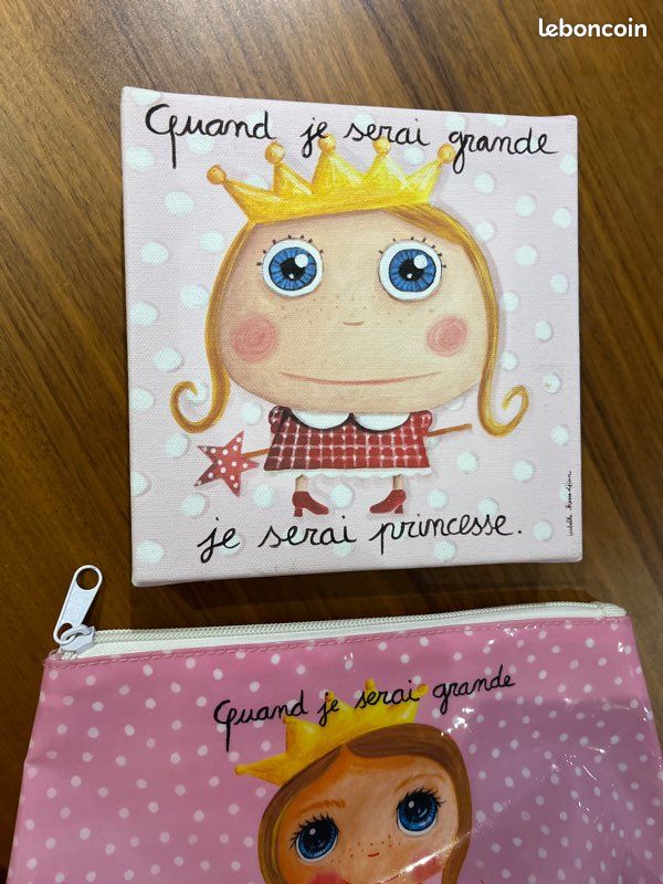 Trousse et cadeau isabelle Kessedjian « quand je serai grande, je serai princesse » (image 8)