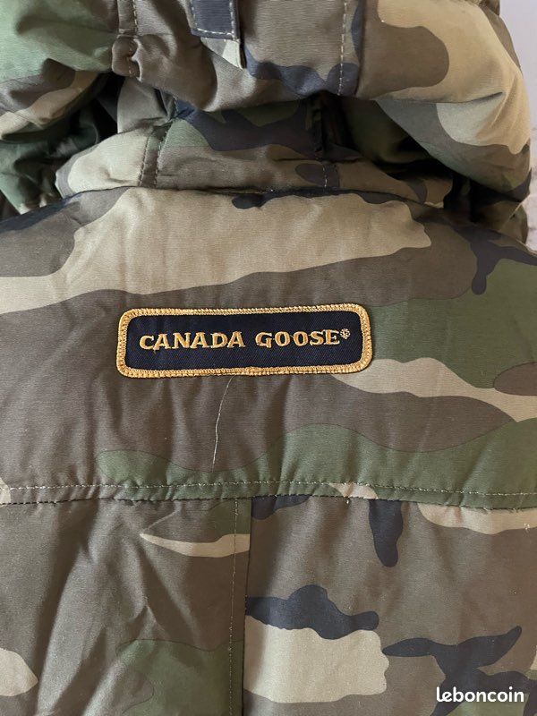 Camo Canada Goose Homme Militaire Puffer Jacket Veste Canada Goose