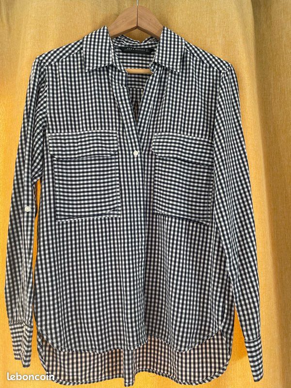 CHEMISE LIQUETTE ZARA WOMEN PARFAIT ÉTAT Taille 36 (image 1)