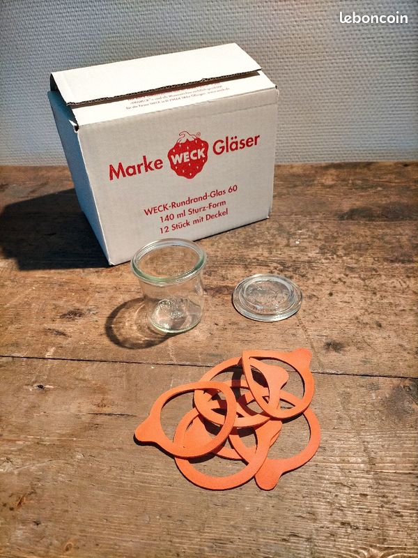 Lot de 24 mini-bocaux Weck en verre (image 1)
