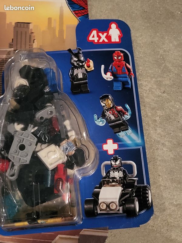 Lego Marvel 40454 Spider-man vs Venom and Iron Venom blister pack (image 2)