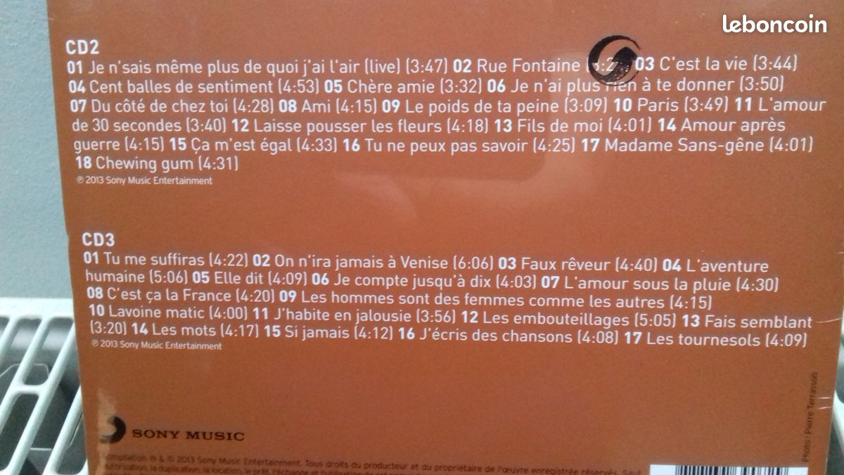 Marc lavoine 'coffret 3 cd' neuf (image 5)