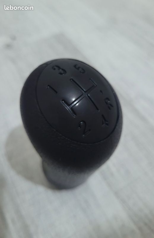 Pommeau De Levier De Vitesses Noir Pour Clio II, Logan I, Kangoo I - Neuf Générique