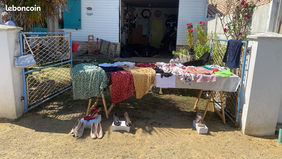 Bonjour, je vends lots de vêtements femmes , robes longues, robes courtes, combi short,jupes … (image 4)