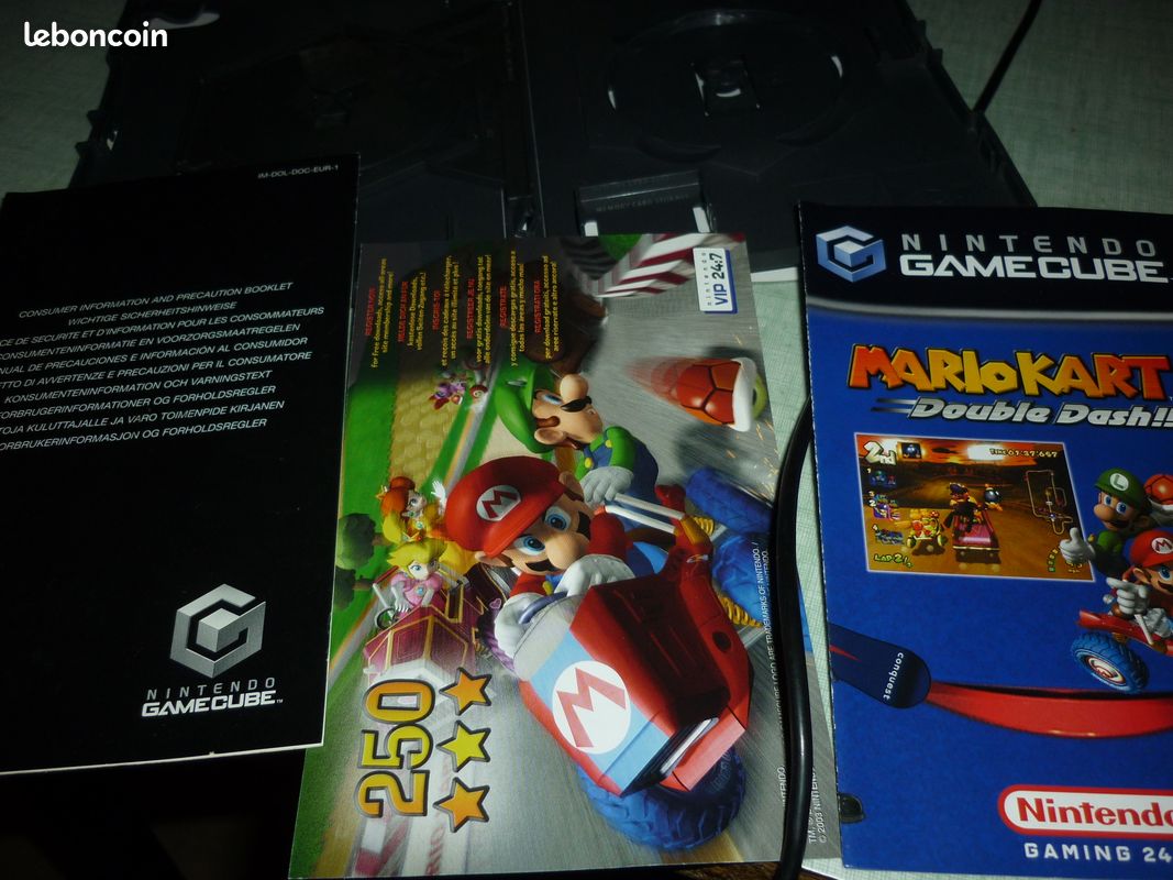 Lot De Boîtiers Vides Nintendo Gamecube Et Wii – Mario Kart, Zelda – Pour Pièces Ou Déco