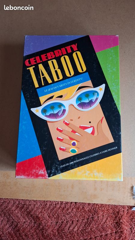 Jeu de société Taboo Celebrity (image 1)