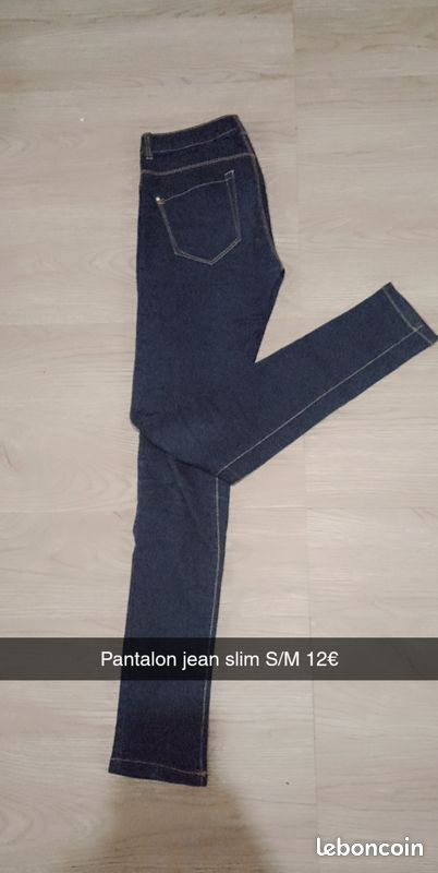 Pantalons noir et Jean (image 1)