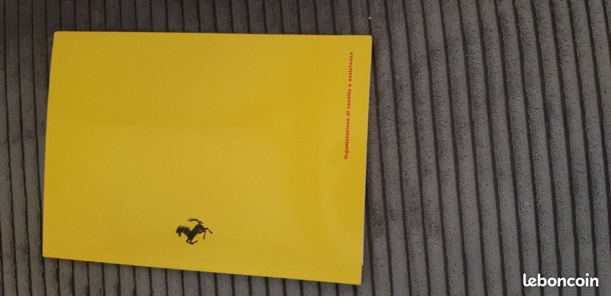 Carnet de bord ferrari 456gt (image 3)