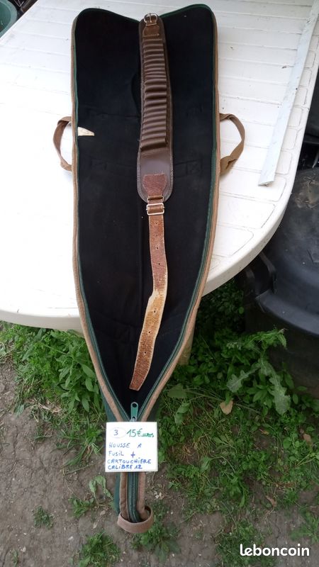 Ensemble housse de fusil +cartouchières calibre 12 (image 4)