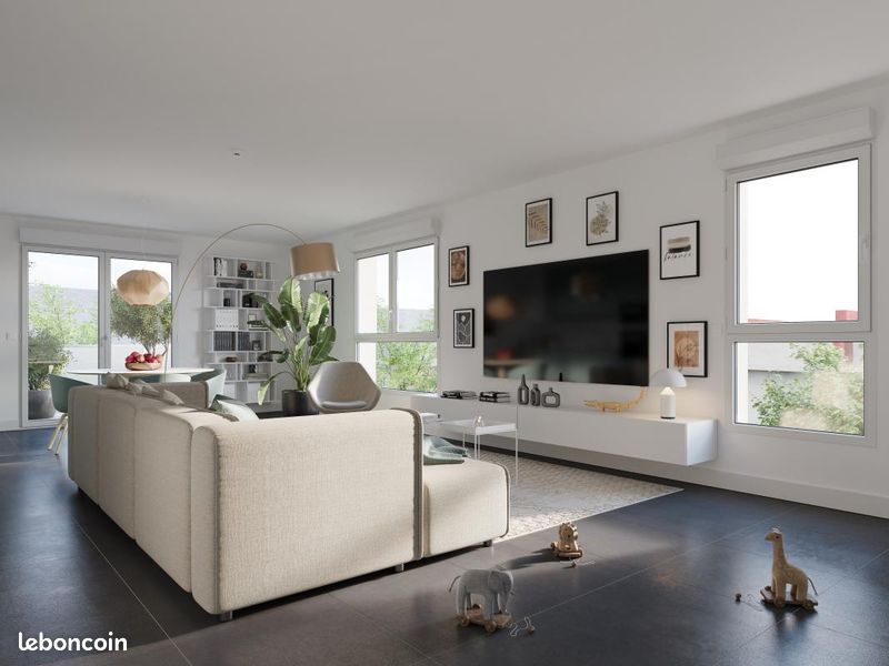 Appartement 3 pièces 65 m² · à Saint-Étienne-du-Rouvray · 65 m² · 153 900 €