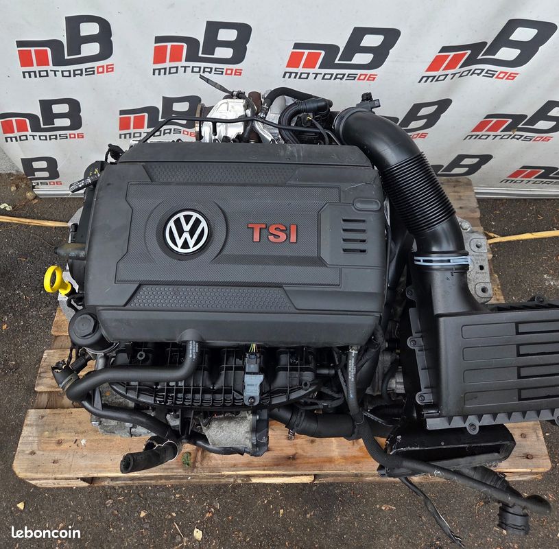 Moteur audi a3 tt volkswagen vw golf 7 vii gti seat leon 2.0 tfsi tsi 220cv 230cv chh (image 1)