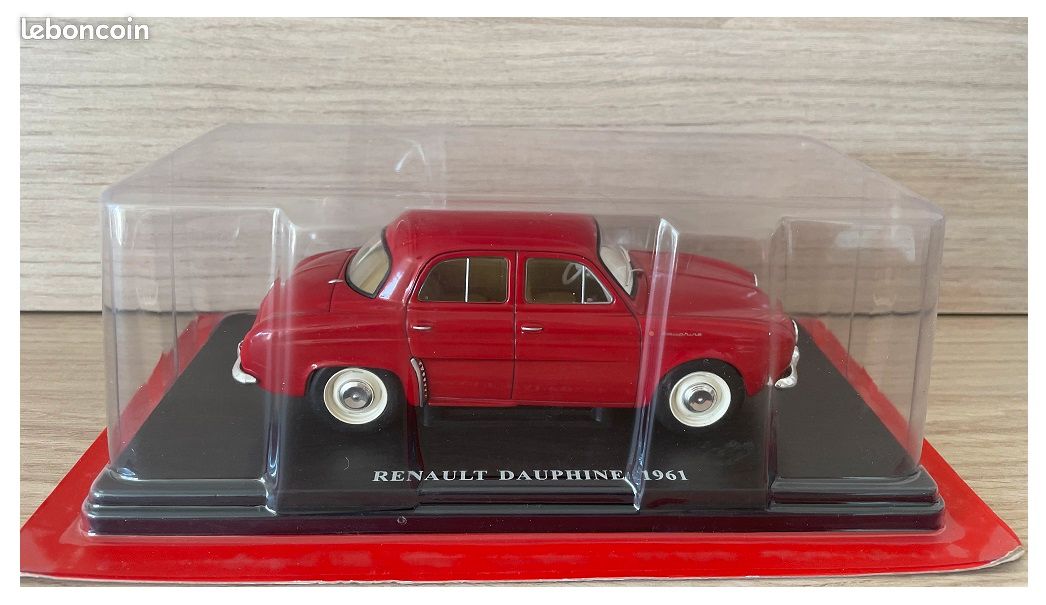 OPO 10 - Miniature Car Reproduced In 1/24 Scale Compatible With Renault Dauphine 1961 -PTVQ15 - Foto 8