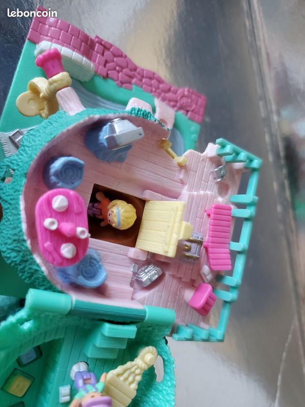 Maison Arbre Polly Pocket Bluebird Polyville 1994 – Complète – Occasion