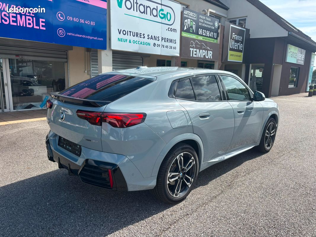BMW X2 sDrive18d M-Sport – 8990 km - Toit PANO (image 6)