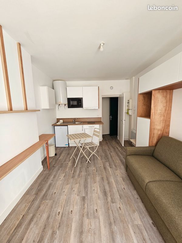 Appartement 1 pièce 17 m² · à Nantes · 16,9 m² · 550 €/mois