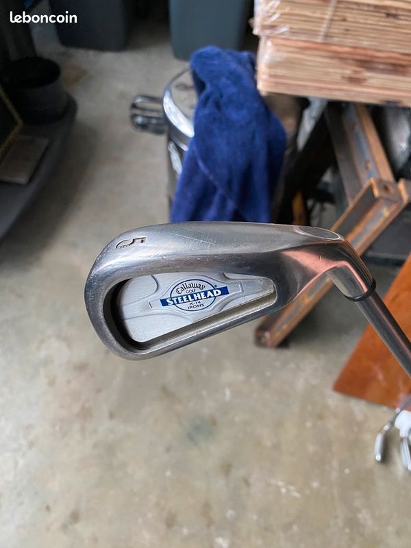 Fer Callaway SteelHead X-14 6 – Gaucher – Shaft Acier Rigide – Occasion