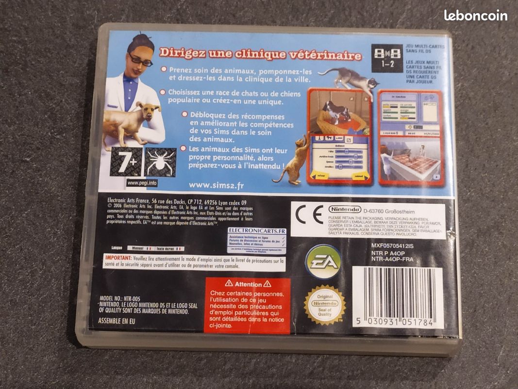 Jeu Nintendo DS les sims 2 (image 2)