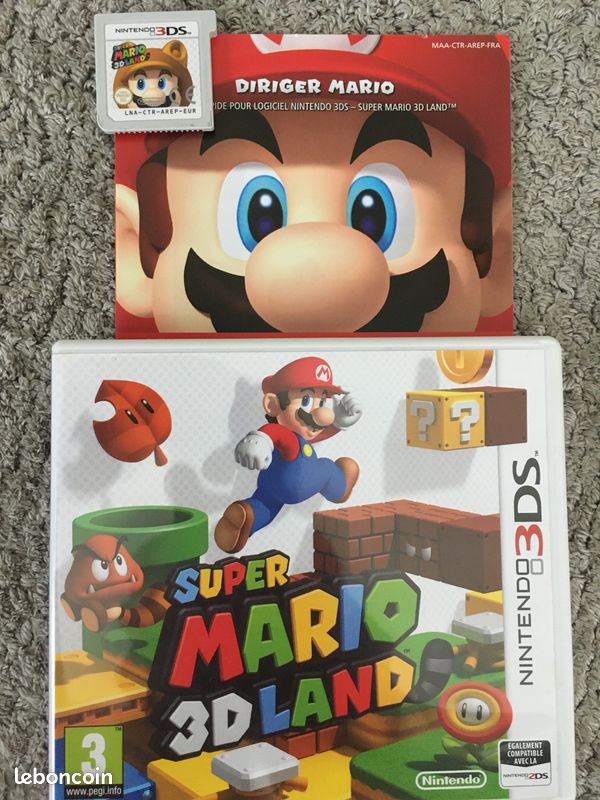 Jeu Super Mario 3D Land Nintendo 3 DS (image 1)