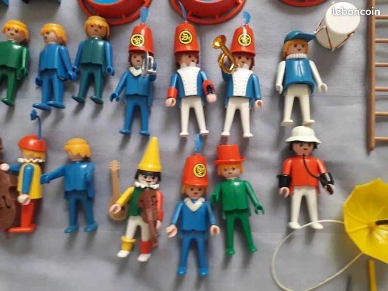 Playmobil cirque rouge vintage avec boite (image 6)
