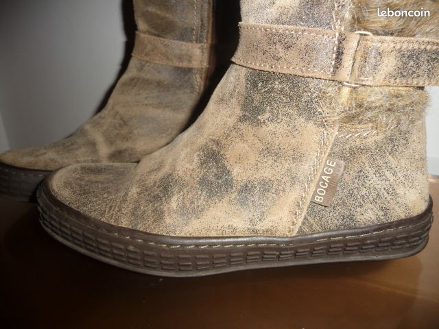 CLARKS - BOCAGE - BALIZZA - botte style urbain & fourrées 36.37 (image 5)