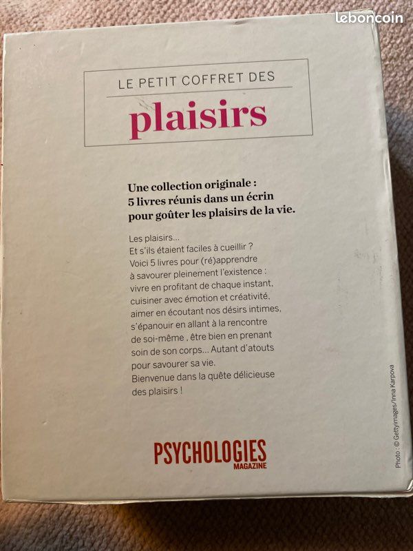 Le Petit Coffret des Plaisirs - Psychologies Magazine - Neuf (image 3)