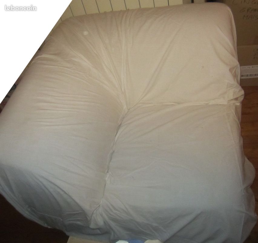 Chauffeuse d'angle + Drap housse 1 place (image 3)