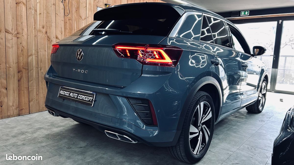 Volkswagen t-ROC 2.0 TDI 150 CH R-Line DSG+ CARPLAY+DIGITALCOCKPIT +CAMERA +ACC + GARANTIE 12 MOIS (image 4)