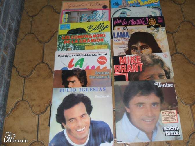 Lot de 13 disques 33 tours divers ann:52 (image 3)