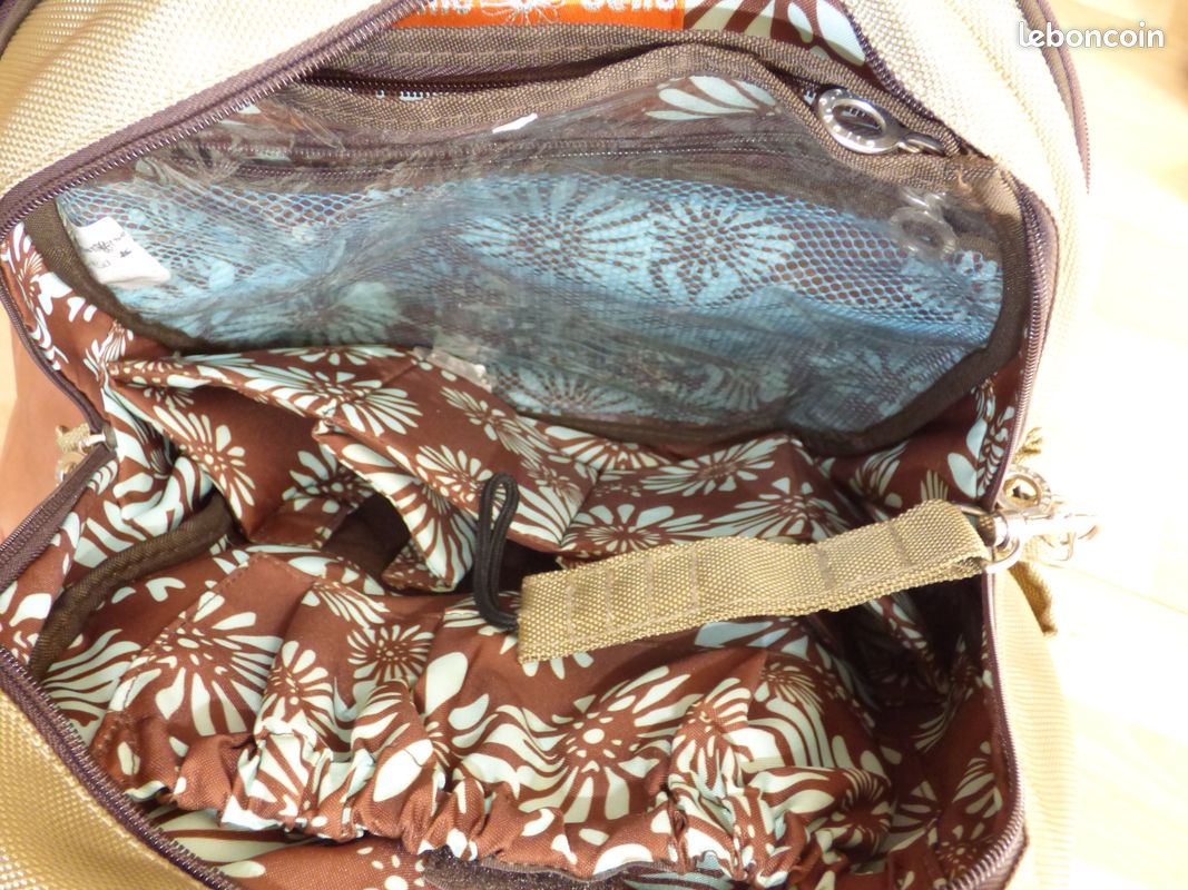 Sac à dos à langer chic o bello avec accessoires (image 2)