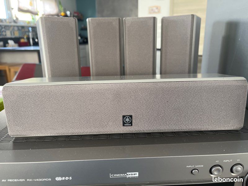 YAMAHA RX-V430RDS – Pack Enceintes Home Cinéma 5,1 avec Caisson d'occasion - Photo, audio & vidéo