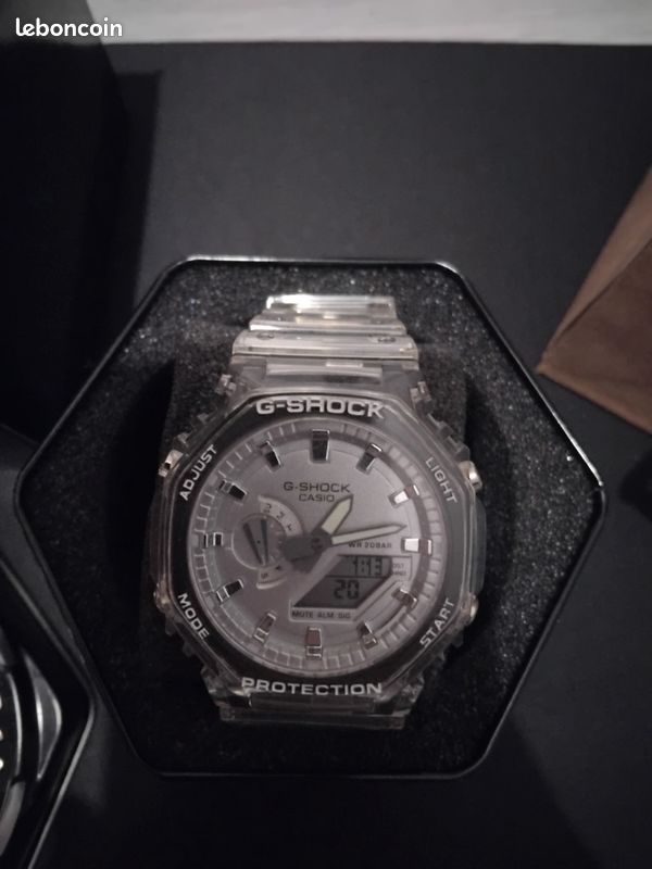 Montre g-shox blanche (image 2)