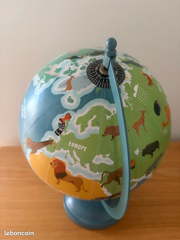 Globe du monde pour enfant (image 2)