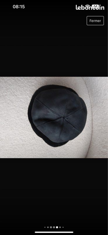 Bonnet simili cuir (image 3)