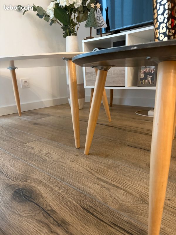 Table basse, gigogne en bois (image 5)