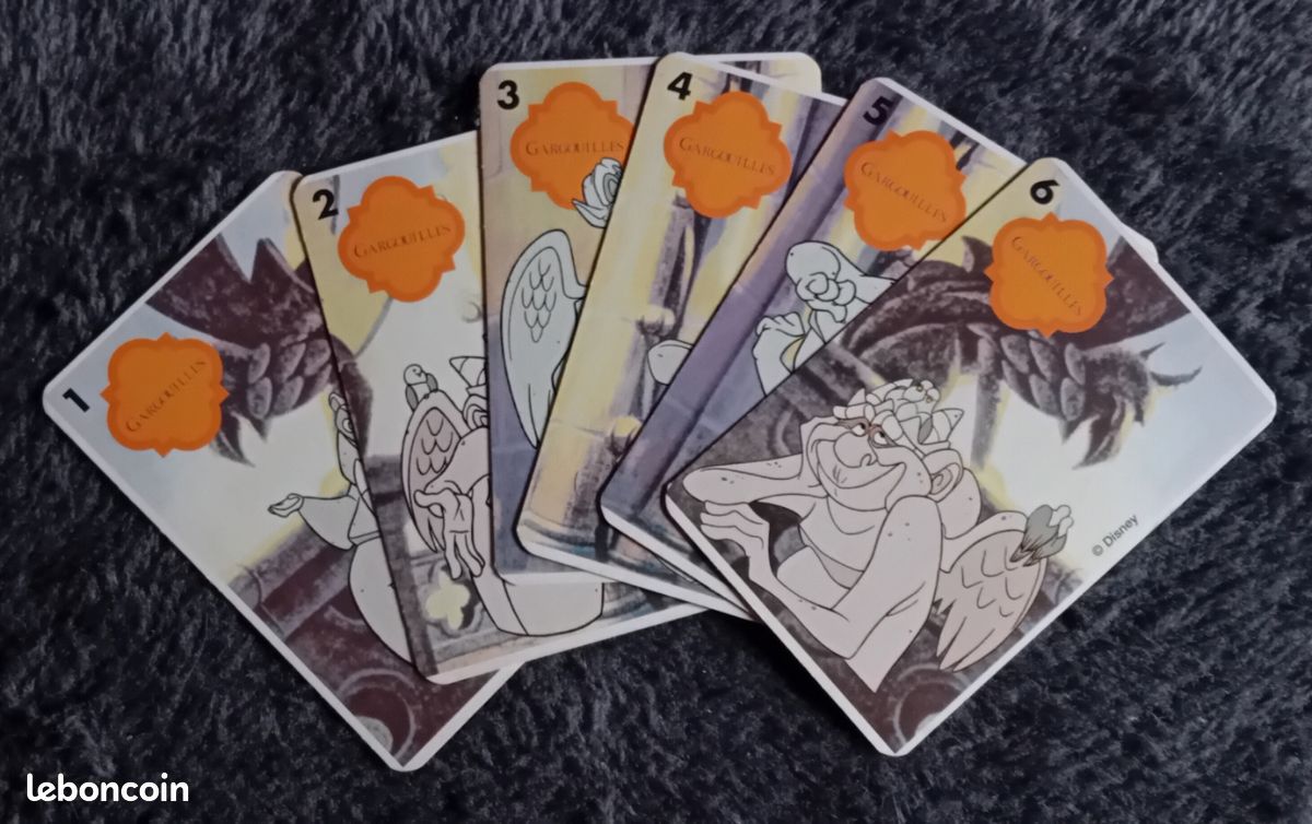 Jeu de 7 Famille vintage Le Bossu de Notre Dame (image 7)