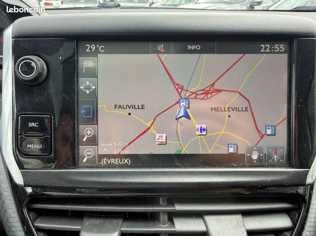 Peugeot 208 generation-i 1.6 bluehdi 100ch feline - catrplay - gps - toit panoramique - rard de recul - clim (image 20)