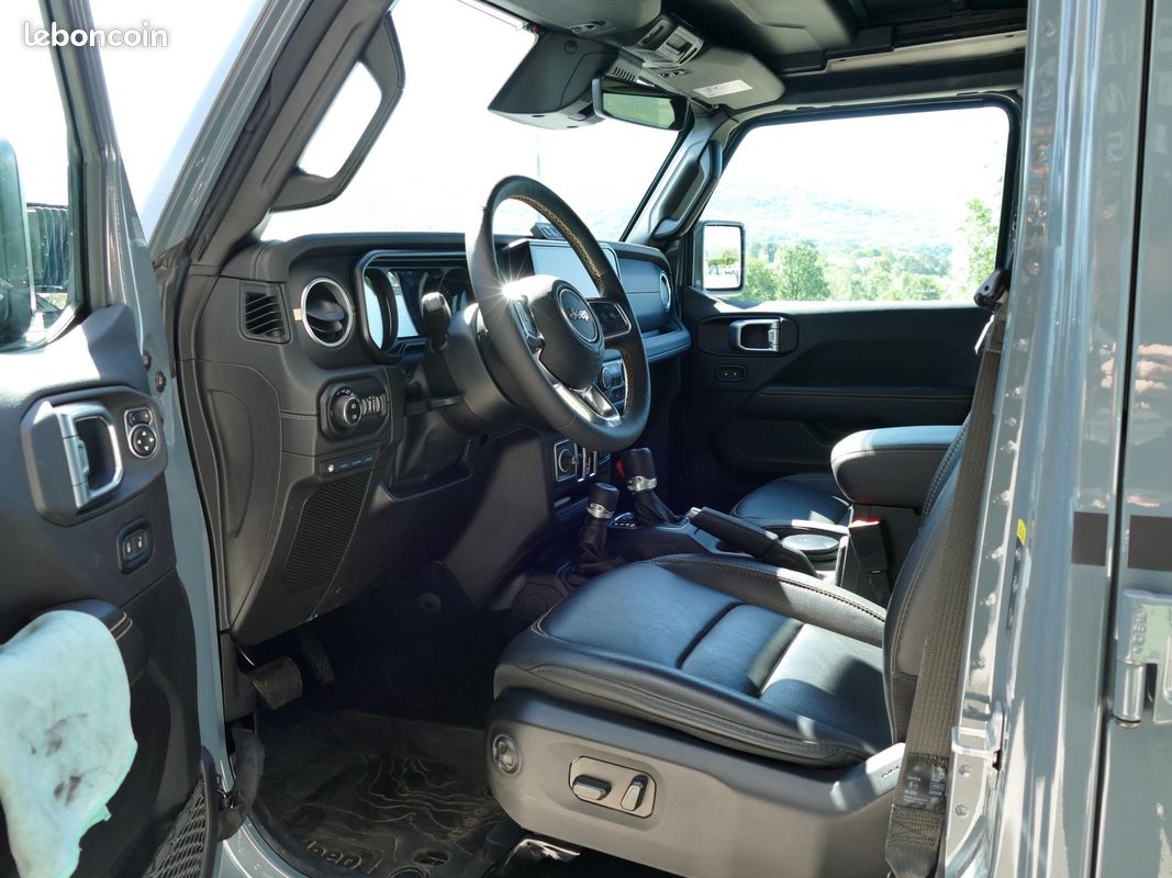 JEEP WRANGLER 2.0i T 4xe - 380 - BVA 4x4 2018 Unlimited Sahara 1941 PHASE 2 (image 21)