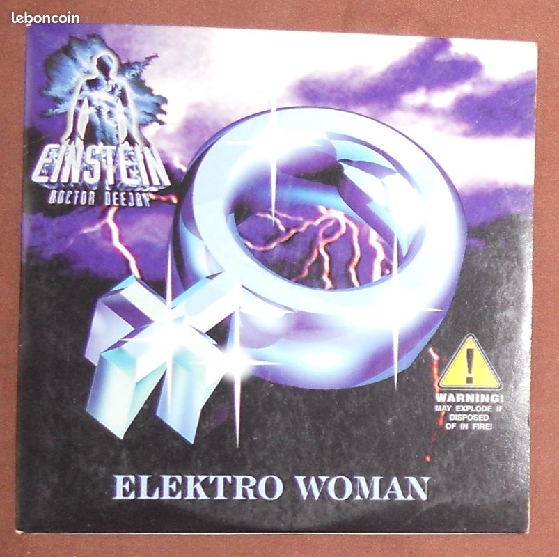 Einstein Doctor Dee Jay - Elektro woman - CD Single (image 1)