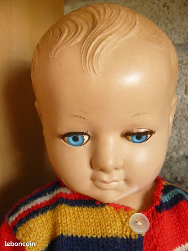 POUPEE ANCIENNE VINTAGE poupon baigneur bella no clodrey petitcollin raynal EUR 10,00 - FR