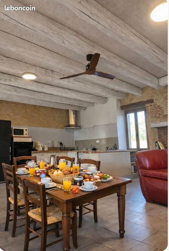 Maison à louer avec piscine et bois à lalinde (image 6)