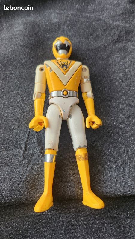 Choudenshi Bioman Bio Red Chogokin Figure GC－11 Bandai 1984 Model Super Sentai