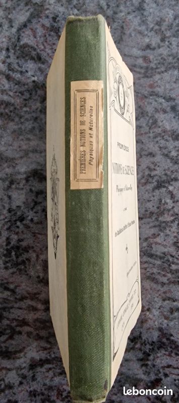 Livre ancien « Premières notions de sciences » - 1922 (image 3)