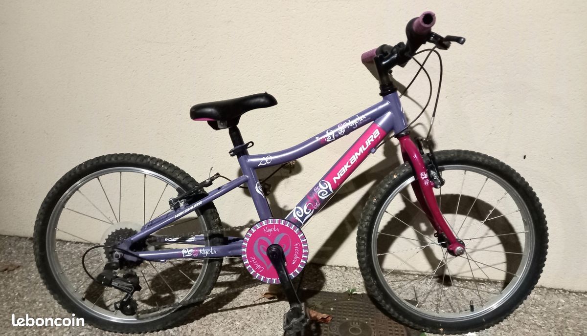 Intersport Nakamura 20 Pouces Fille Vélo Fille 20 Pouces Avec