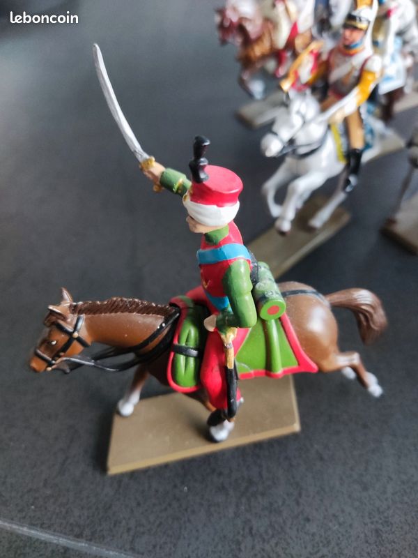 SOLDAT DE Collection : Starlux Glorieux Cavaliers De Napoleon : Hussard