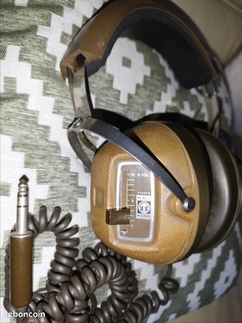 Casque Vintage KOSS K-6 LC Stéréo – Pour Collection Ou Pièces (non Testé)